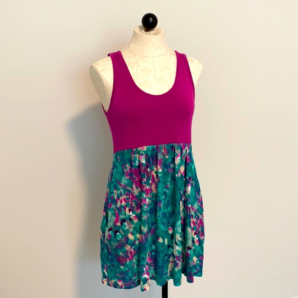 Tank dress with pockets